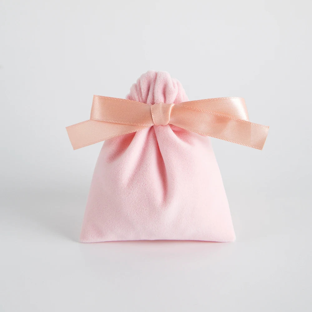 10pcs Bulk 10x12cm Jewelry Packing Ribbon Velvet Bags Gift Display Packing Storage Wedding Travel Candy Drawstring Dust Pouches