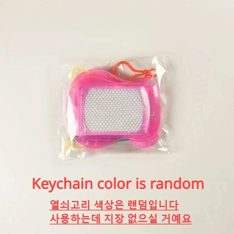 6/12PCS Mini Drawing Board for Kid, Erasable Doodle Writing Pad, Keychain Clip Drawing Board,Boys and Girls Birthday Party Favor