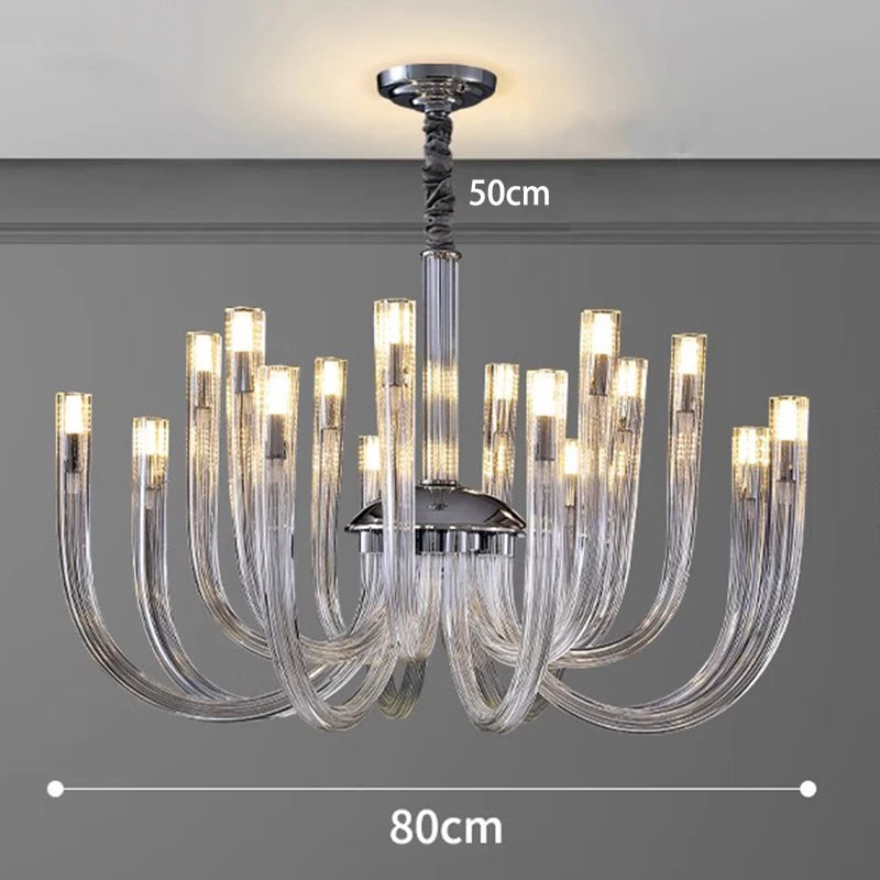 home decorationPendant lights, luxury crystal living room chandelier, dining room Pendant lamp, ceiling light, indoor lighting