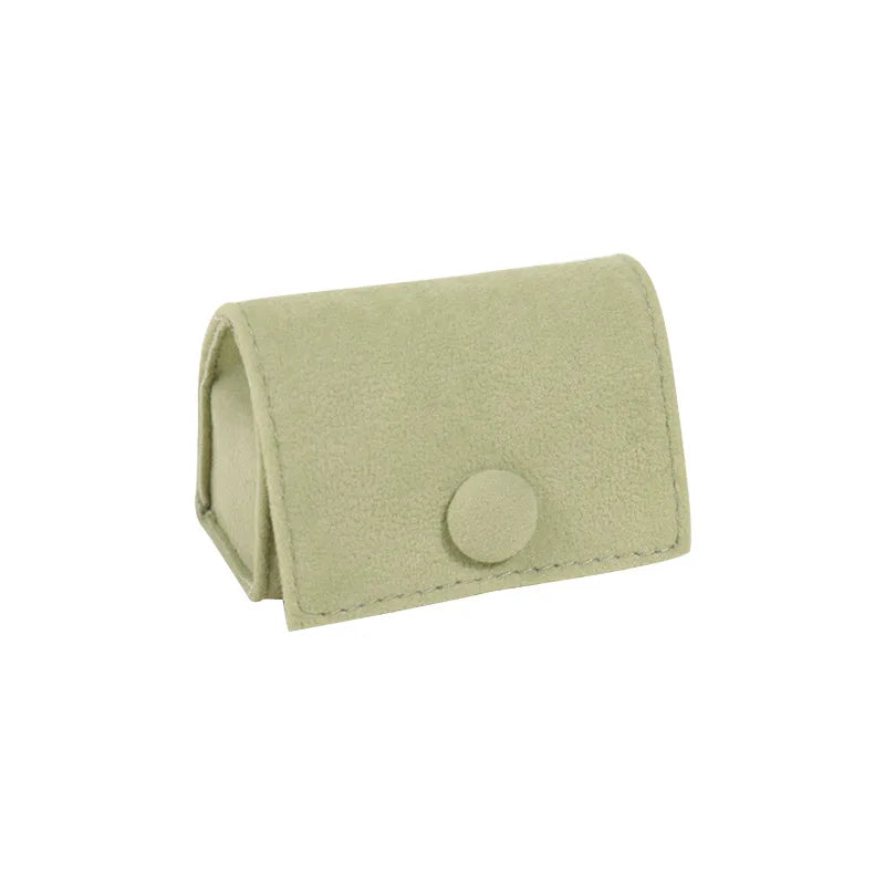 1Pc Jewelry Velvet Bag for Travel Ring Earrings Storage Pouch Mini Portable Button Gift Bag Flannel Jewelry Packaging Box Joyero