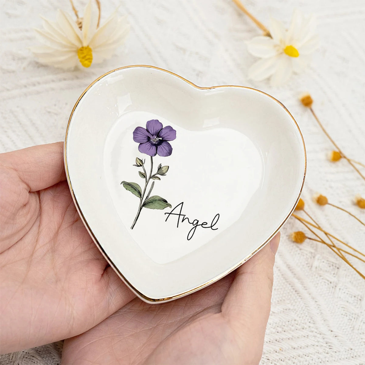 Personalized Ring Dish Custom Jewelry Dish Birthday Gift for Her Perfect Bridesmaid Gifts Trinket Tray Engagement Wedding Favor