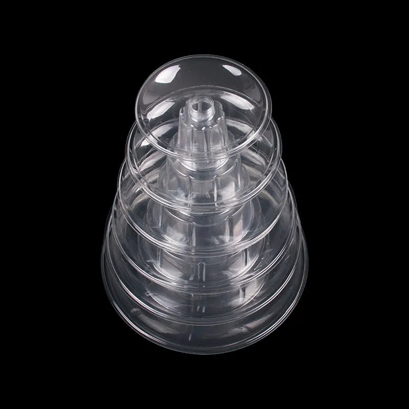 Macarons Display Stand Plastic Cake stand Dessert Tower Stand Tray Ray Wedding Decoration Table Baby Shower Birthday Party Favor