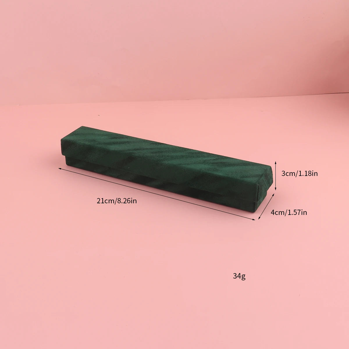 6pcs Velvet Jewelry Set Gift Box Ring Necklace Bracelets Earring Gift Packaging Boxes With Sponge Inside Rectangle