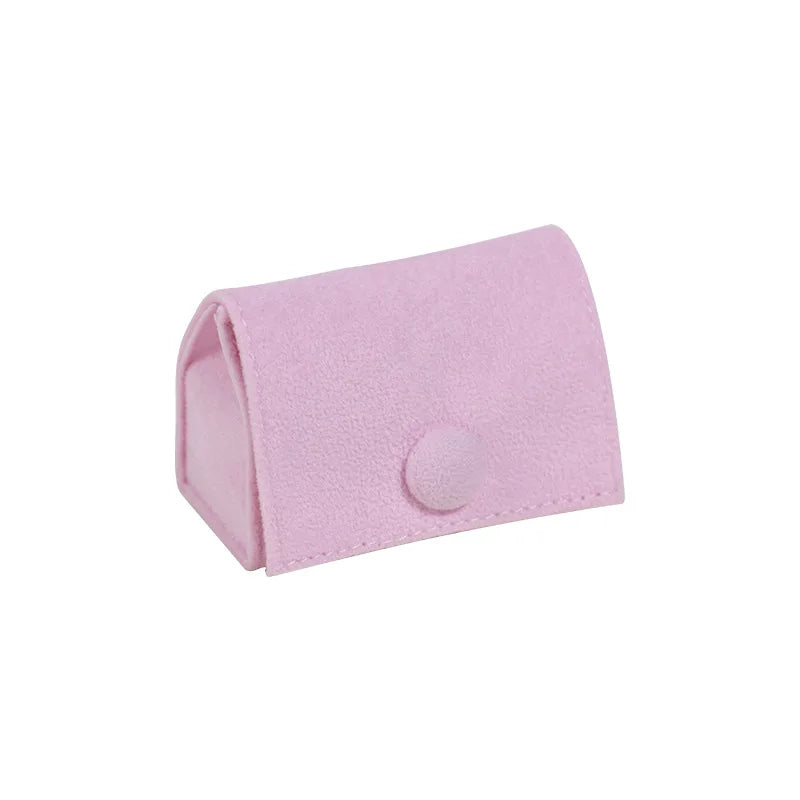 1Pc Jewelry Velvet Bag for Travel Ring Earrings Storage Pouch Mini Portable Button Gift Bag Flannel Jewelry Packaging Box Joyero