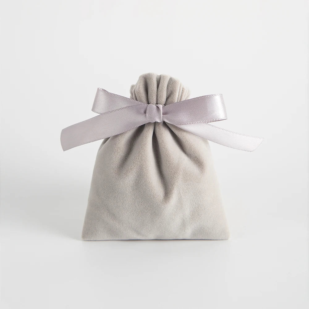 10pcs Bulk 10x12cm Jewelry Packing Ribbon Velvet Bags Gift Display Packing Storage Wedding Travel Candy Drawstring Dust Pouches