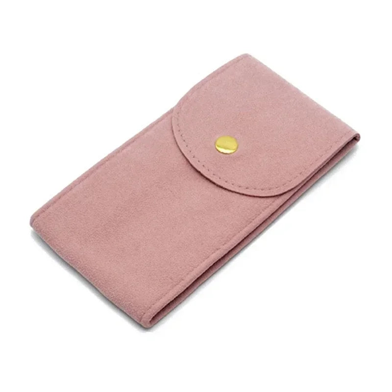 Wholesale Top Velvet Snap Watch Flannel Bag Packaging Bag Ring Bracelet Gift Bag Travel Storage Case for Men Women Watch Lovers
