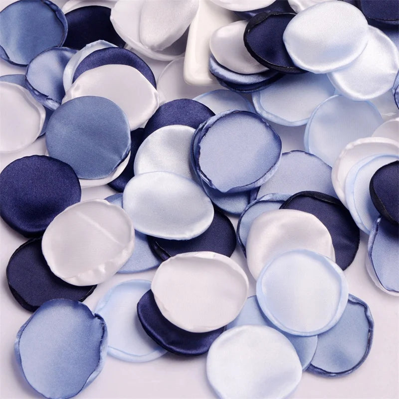 100/200/300pcs Reusable Petal Weddings Decorations Valentine's Day Room Decoration Wedding Proposal Wedding Bathtub