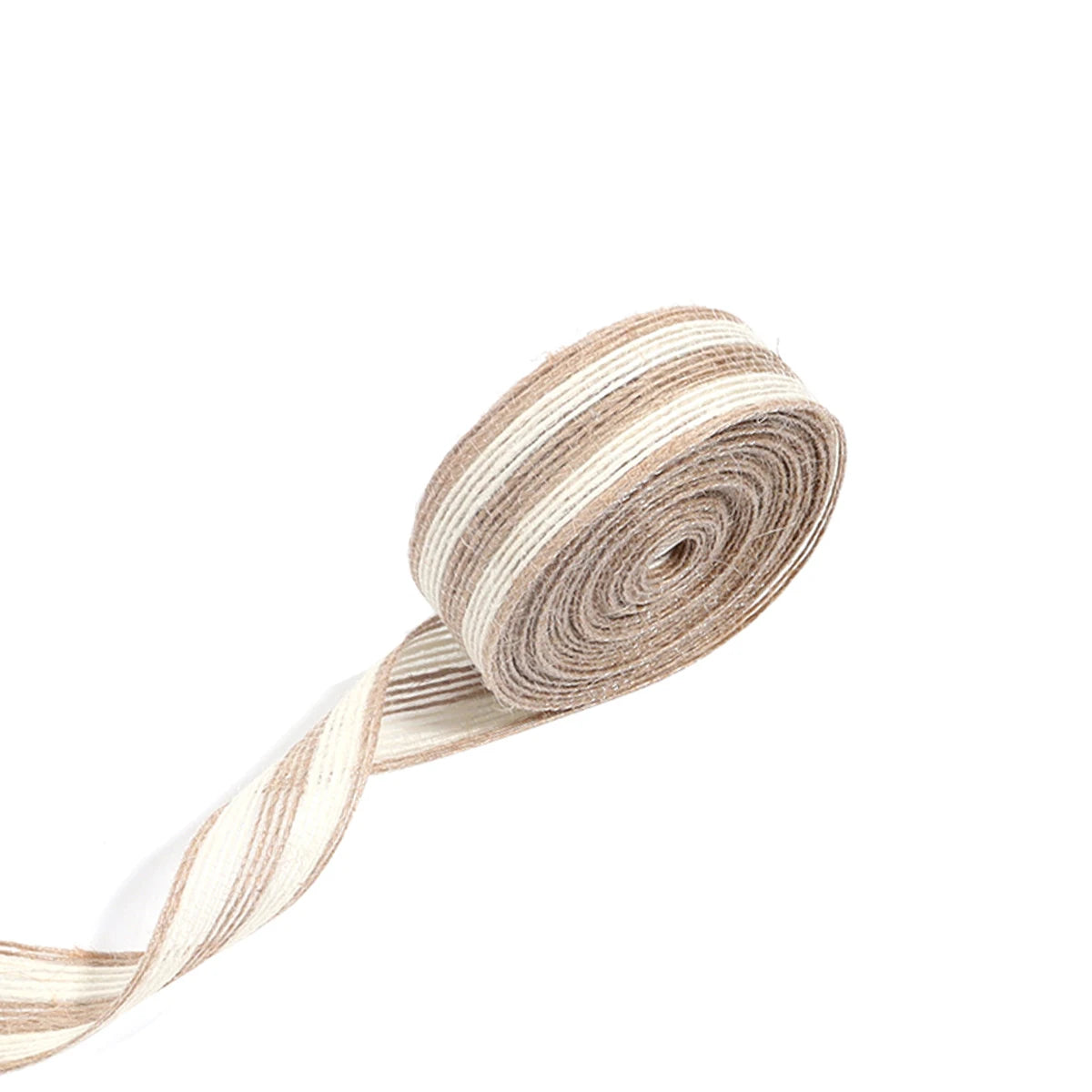 5/10Meters Linen Burlap Fabric Ribbon Macrame Craft Linen Webbing for Wedding Decoration Gifts Box Bouquet Bow Packaging Stuff