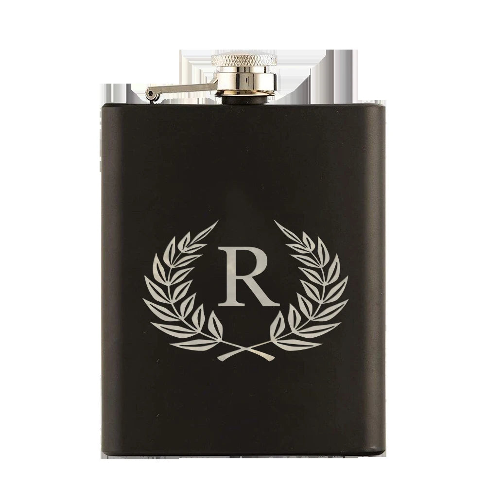 Personalized Groomsmen Flask Groomsman Gifts Wedding Party Present Best Man Proposal Gift for Men Bridal Party Engrave Hip Flask