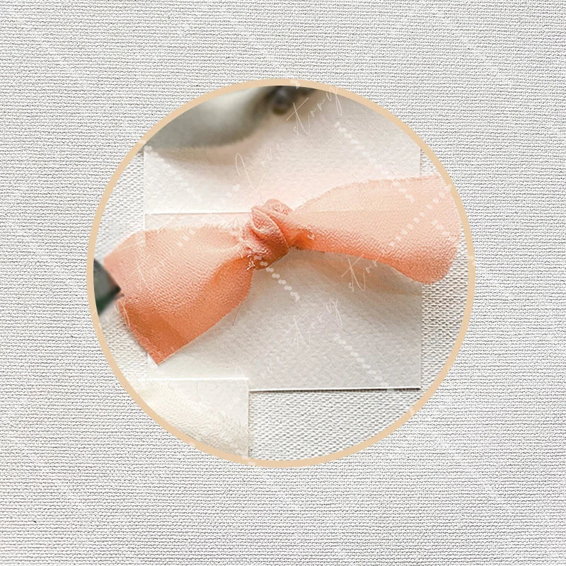 Name Place Cards with Ribbon Personlized Placeholders Wedding Decoration Table Seat Cards Party Accessories Wedding Escort Cards