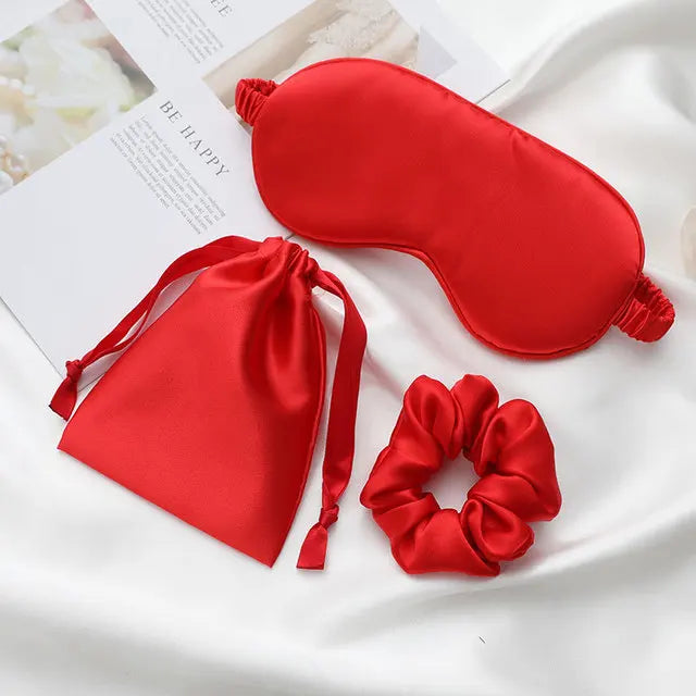 Personalized Silk Blindfold Satin Eye Mask for Sleeping, Customized Sleep Mask, Bachelorette Party Gifts