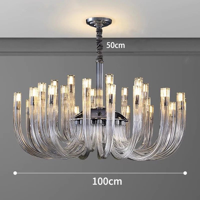 home decorationPendant lights, luxury crystal living room chandelier, dining room Pendant lamp, ceiling light, indoor lighting