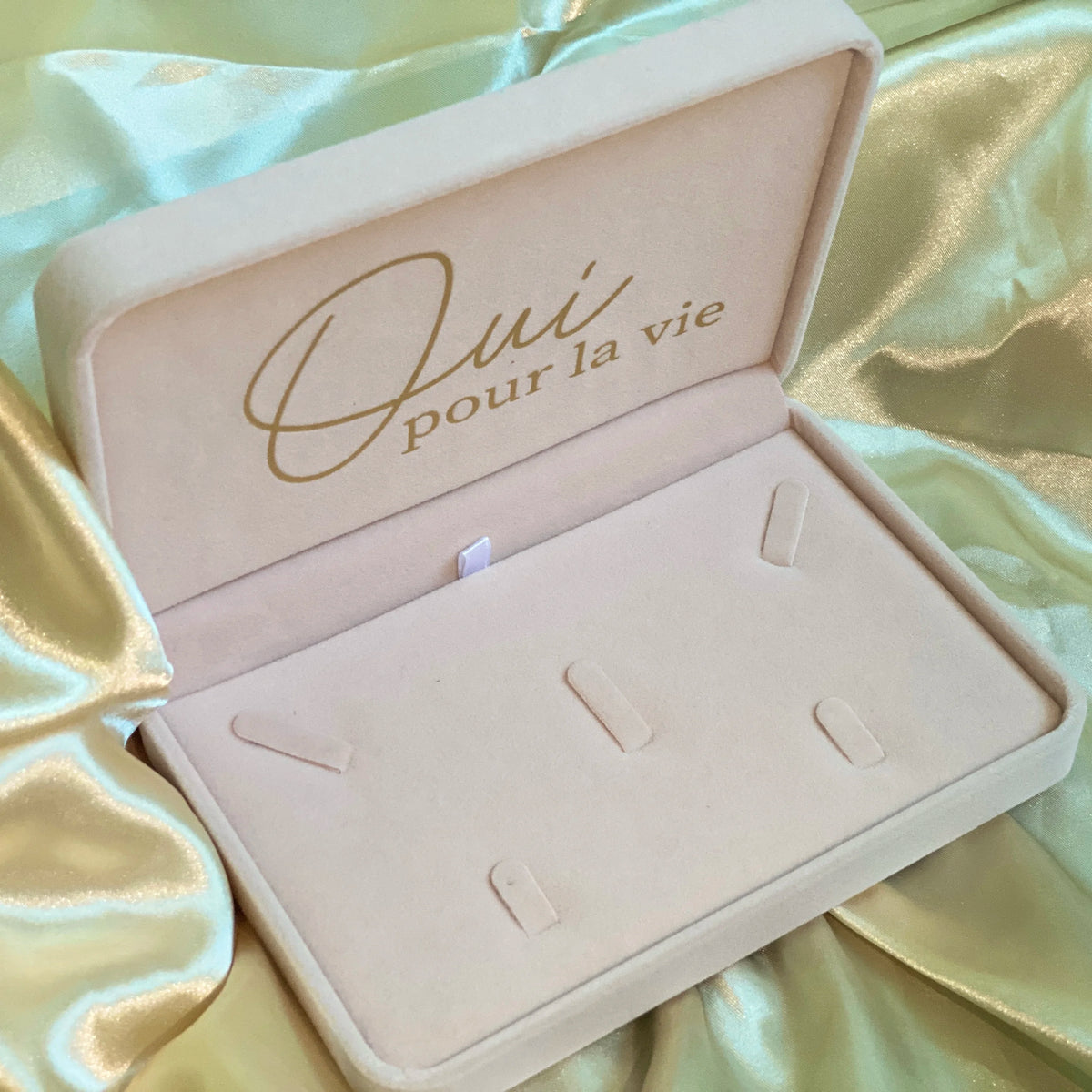 Custom Flannel Jewelry Box Necklace Ring Earring Nail Bracelet Jewelry Box Gift Boxs For Bride Bridesmaid Wedding Jewelry Box