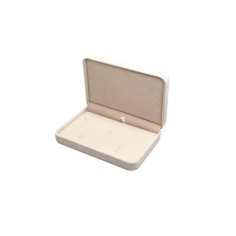 Personalise Flannel Jewelry Box Cutom Wedding Ring Box Necklace Ring Earring Bracelet Gift Boxs Wedding Jewelry Box For Bride