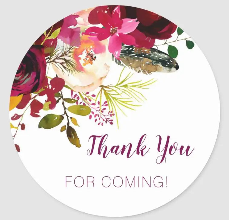 Custom Logo Wedding Stickers Personalized Design Your Name Candy Gift Box Birthday Party Gift Tags