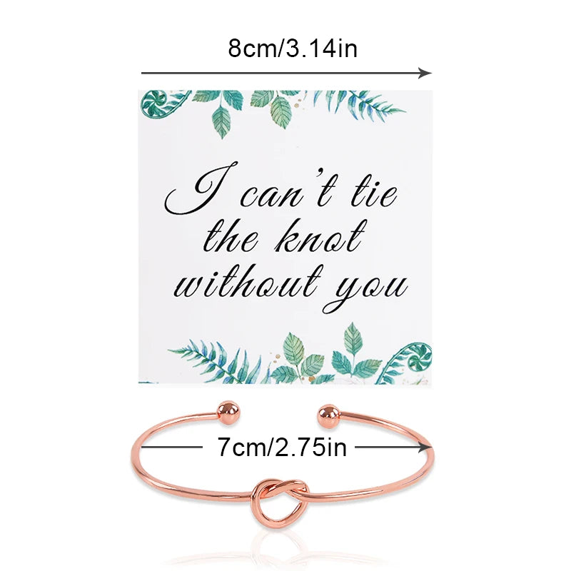 Wedding Bridesmaid Gifts Bridesmaid Bracelets Paper Cards Proposal Wedding Favors Bridal Shower Hen Bachelorette Party Gifts