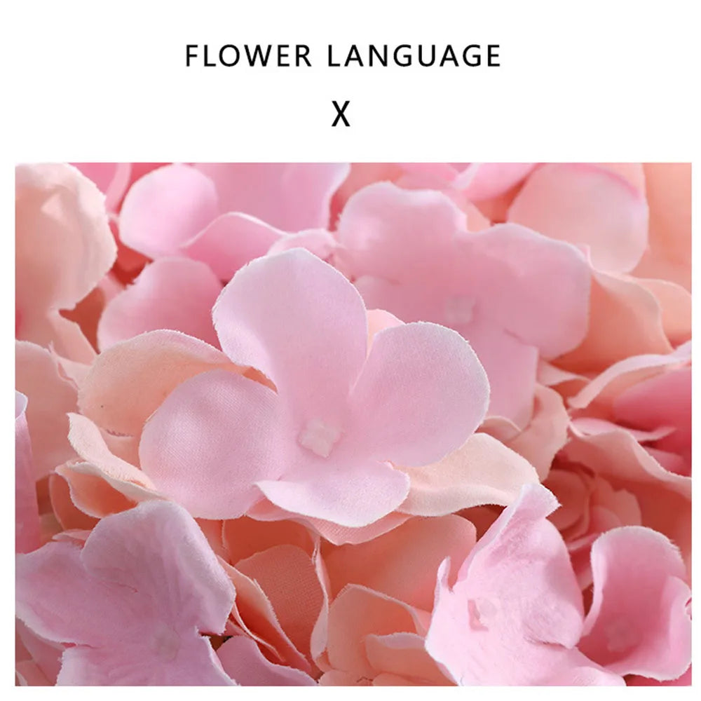 58cm Artificial Flowers Silk Hydrangea for Wedding Home Party Hotel Living Room Table Accessories Decoration