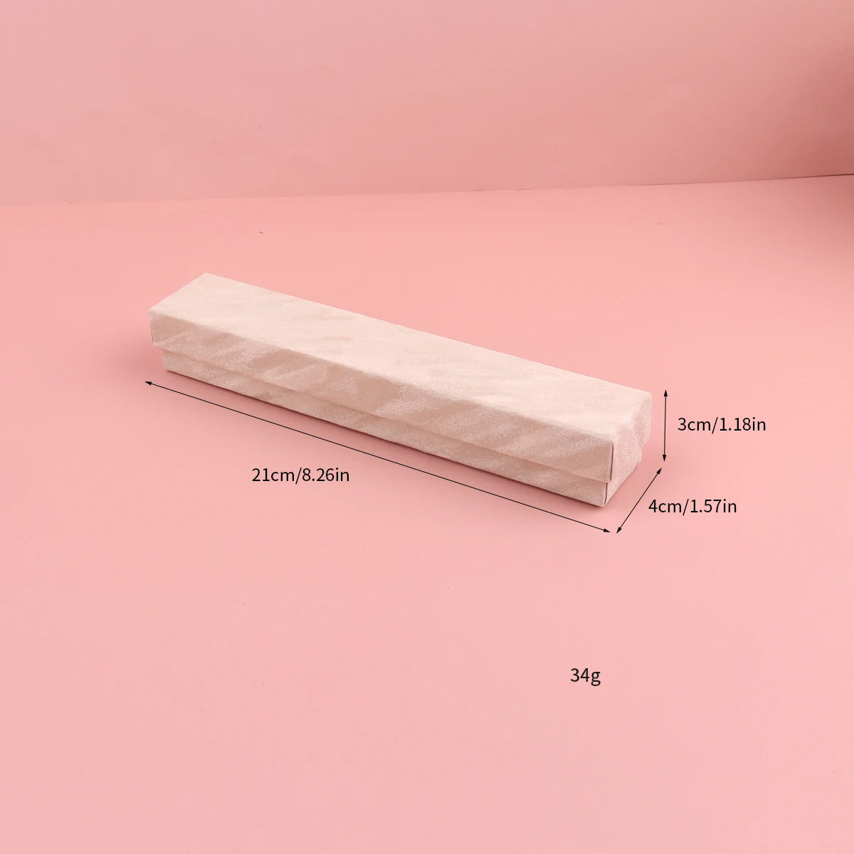 6pcs Velvet Jewelry Set Gift Box Ring Necklace Bracelets Earring Gift Packaging Boxes With Sponge Inside Rectangle