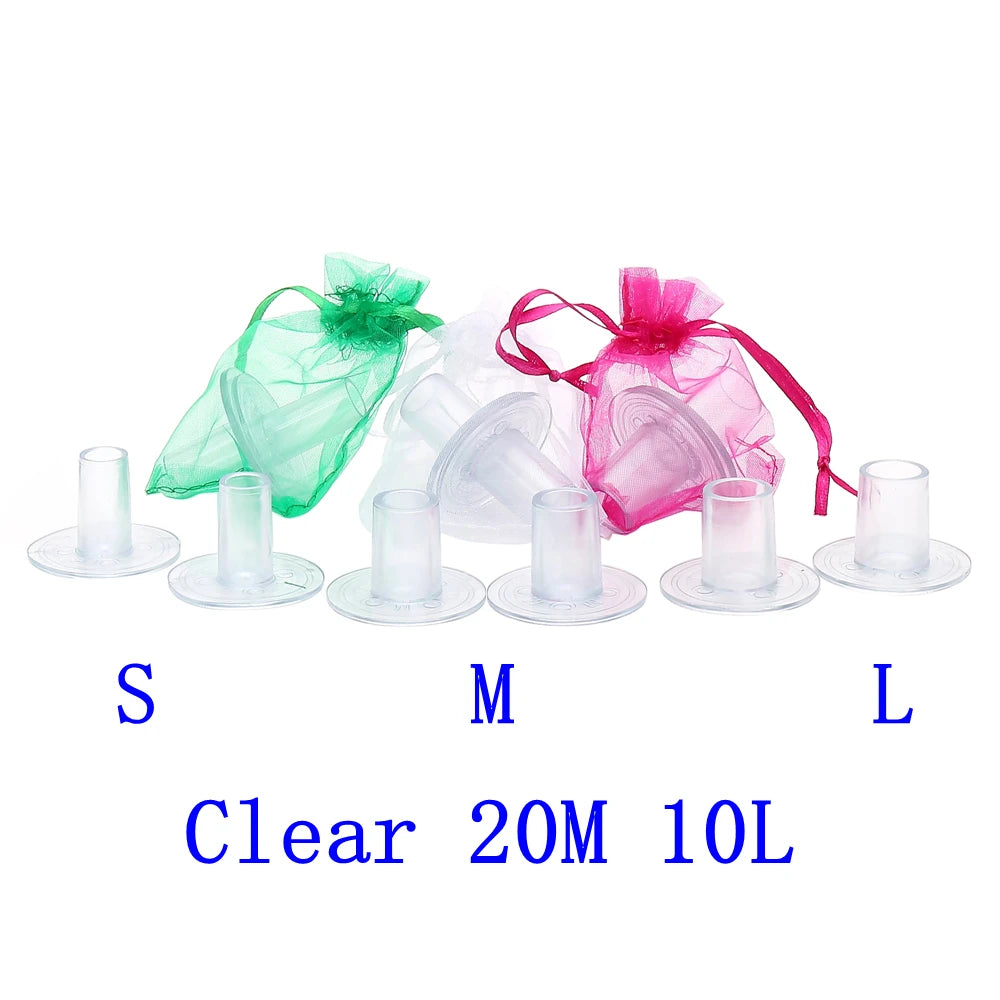 30 Pair/Lot Silver Powder Silicone High Heel Protectors for Grass Women Shoe Heel Savers Anti-slip Heel Guards for Wedding Party