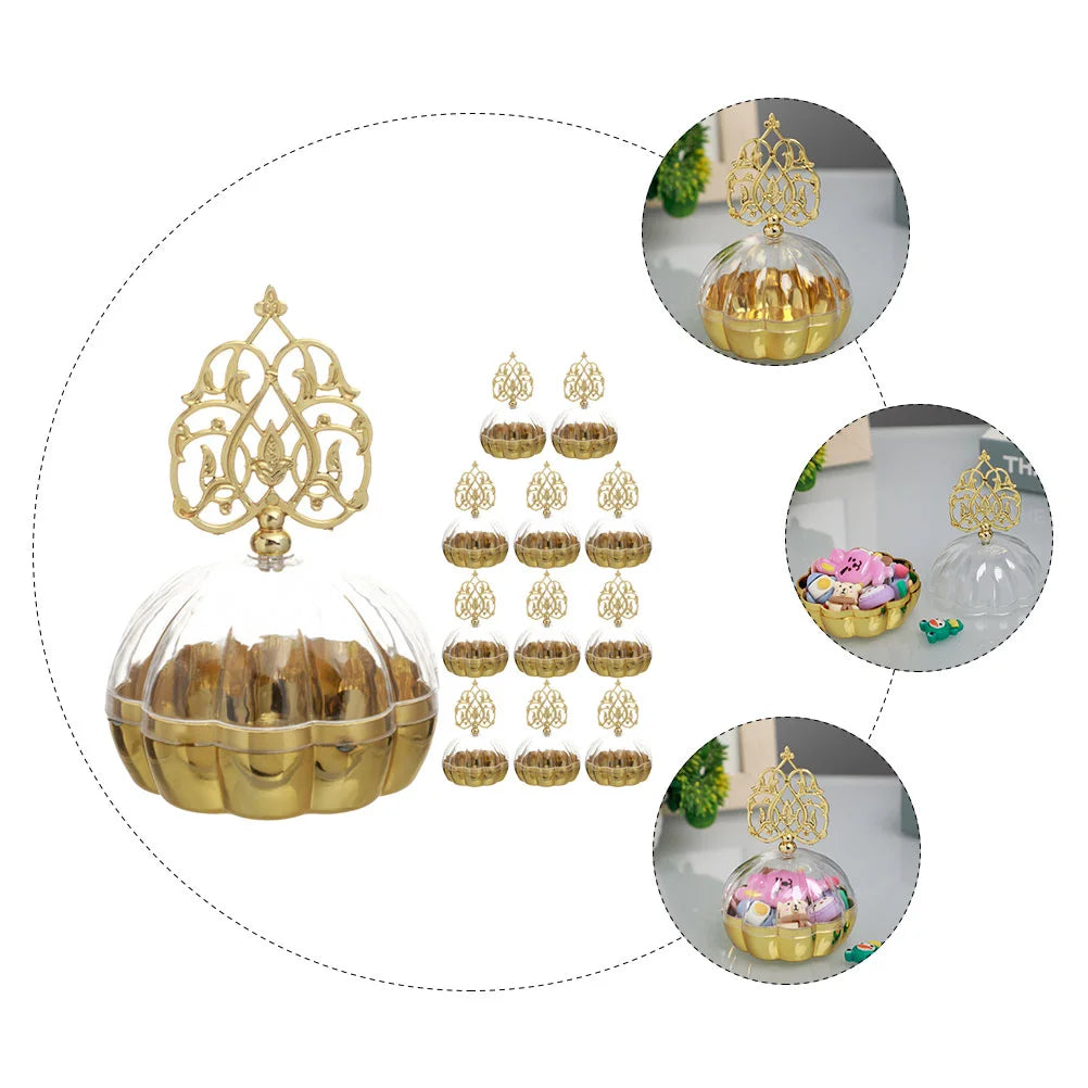 12 Pcs Candy Box Small Boxes Jars European Style Containers Gift for Presents Bridesmaid
