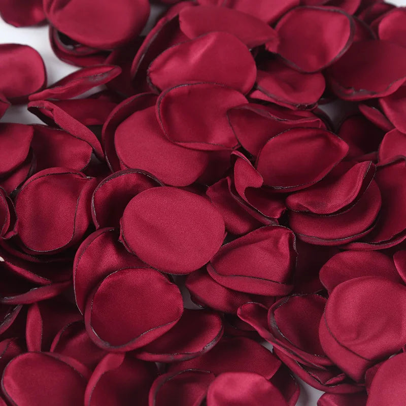100/200/300pcs Reusable Petal Weddings Decorations Valentine's Day Room Decoration Wedding Proposal Wedding Bathtub