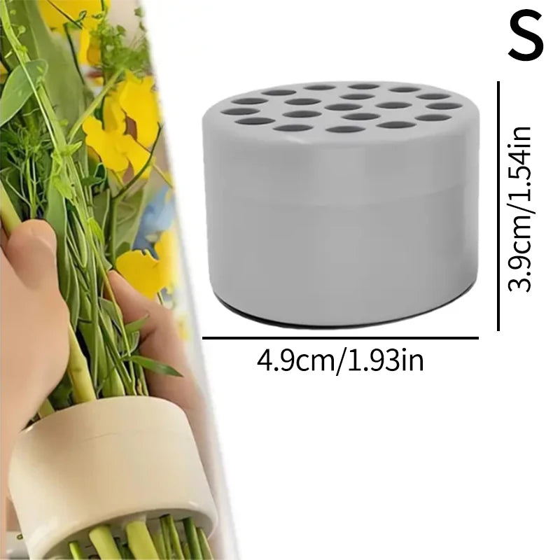 2024 New Spiral Ikebana Stem Holder Spiral Stem Holder for Vases Flower Arrangement Holder for Home and Office Decoration Flower