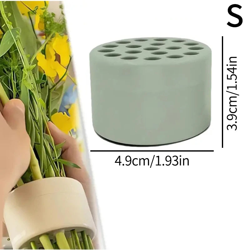 2024 New Spiral Ikebana Stem Holder Spiral Stem Holder for Vases Flower Arrangement Holder for Home and Office Decoration Flower