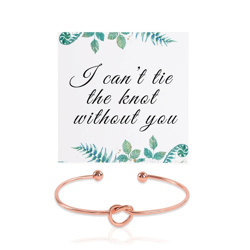 Wedding Bridesmaid Gifts Bridesmaid Bracelets Paper Cards Proposal Wedding Favors Bridal Shower Hen Bachelorette Party Gifts