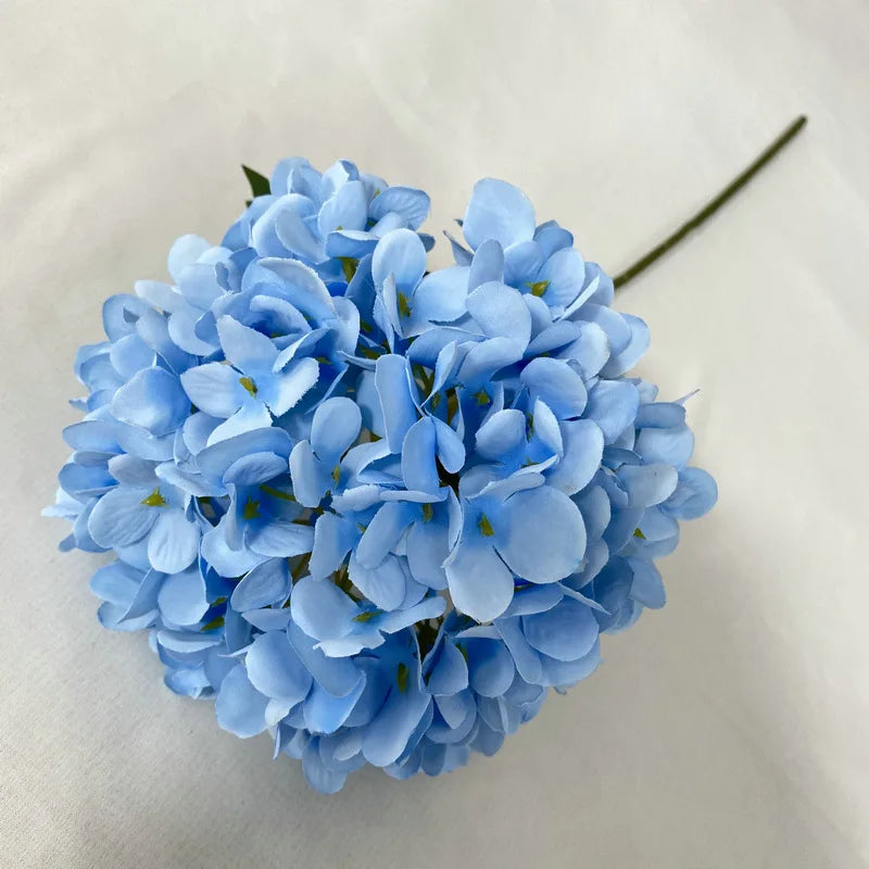 58cm Artificial Flowers Silk Hydrangea for Wedding Home Party Hotel Living Room Table Accessories Decoration