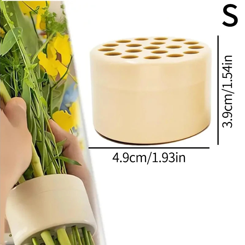 2024 New Spiral Ikebana Stem Holder Spiral Stem Holder for Vases Flower Arrangement Holder for Home and Office Decoration Flower