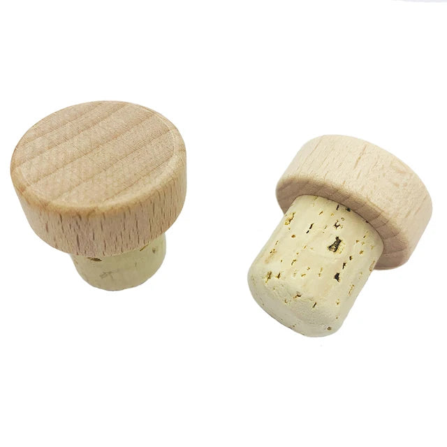 Customized  Wine Stopper  Wooden Wedding Party Favor Decor Personalized Bottle Cork Toppers  Name Design  Gift For Guest