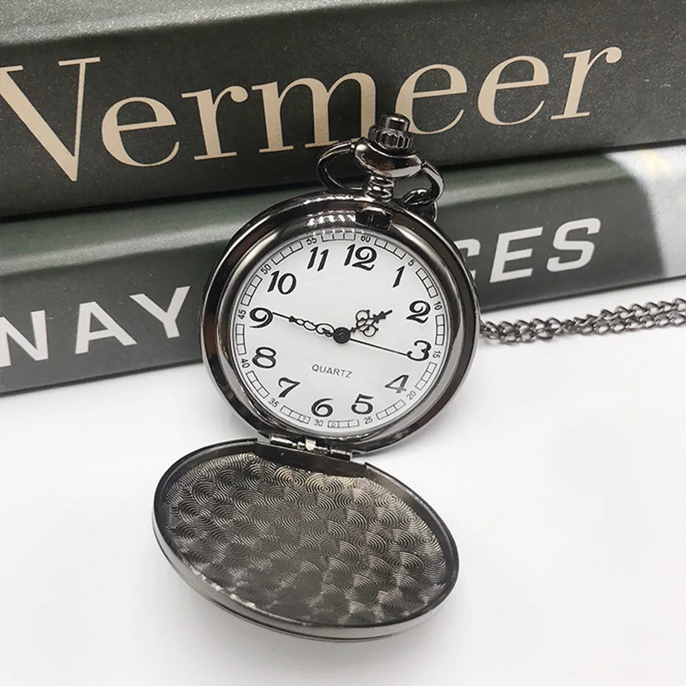 Best Man Gifts Personalized Pocket Watch With Chain Engraved Monogram Custom Watch Groomsmen Proposal Wedding Party Usher Favors