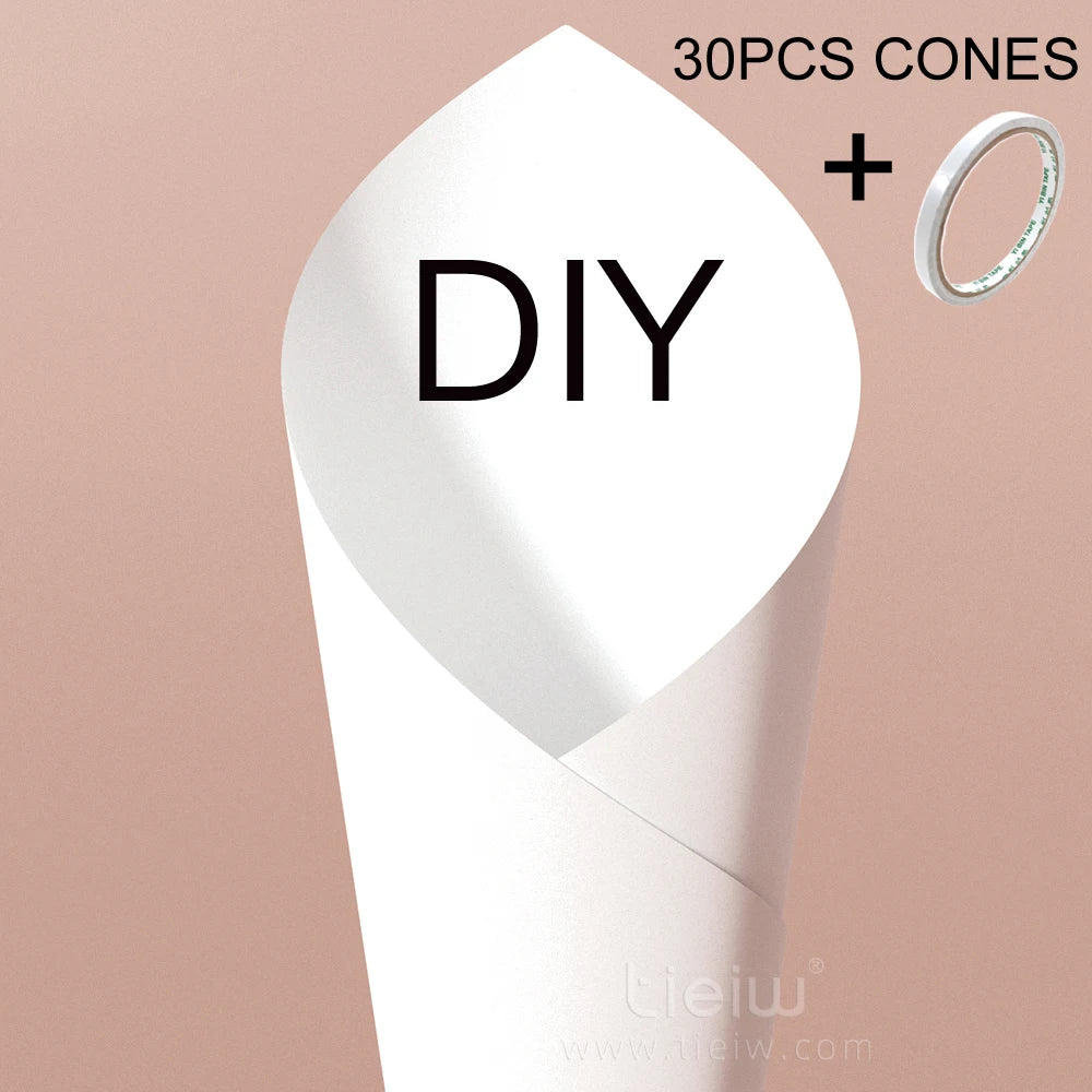 Personalized Wedding Confetti Cones with Names and Date Petal Candy Natural Confetti Customizable for Celebrations Decoration