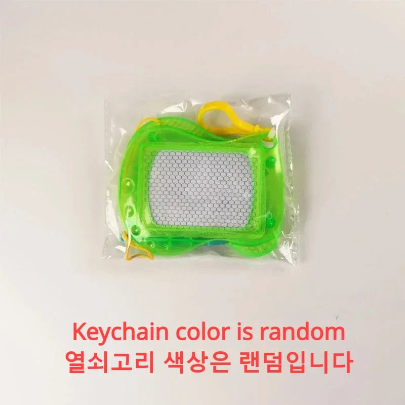 6/12PCS Mini Drawing Board for Kid, Erasable Doodle Writing Pad, Keychain Clip Drawing Board,Boys and Girls Birthday Party Favor