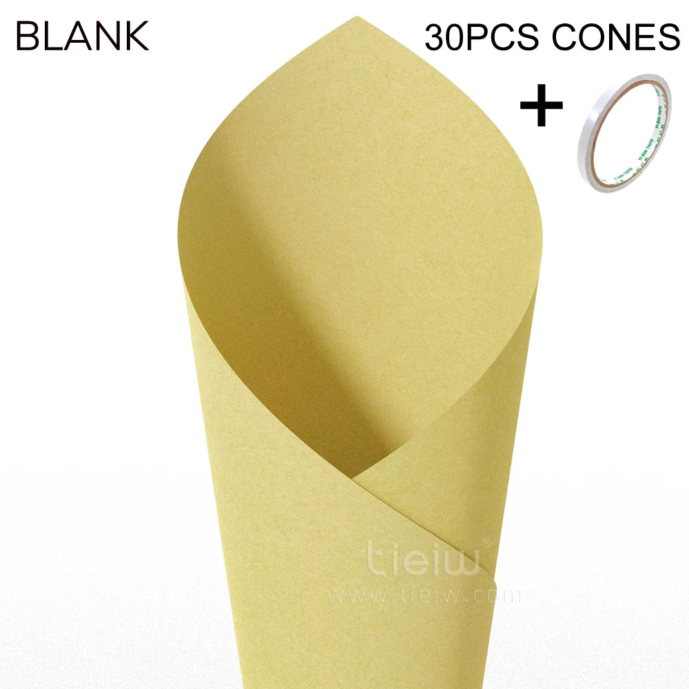 Personalized Wedding Confetti Cones with Names and Date Petal Candy Natural Confetti Customizable for Celebrations Decoration