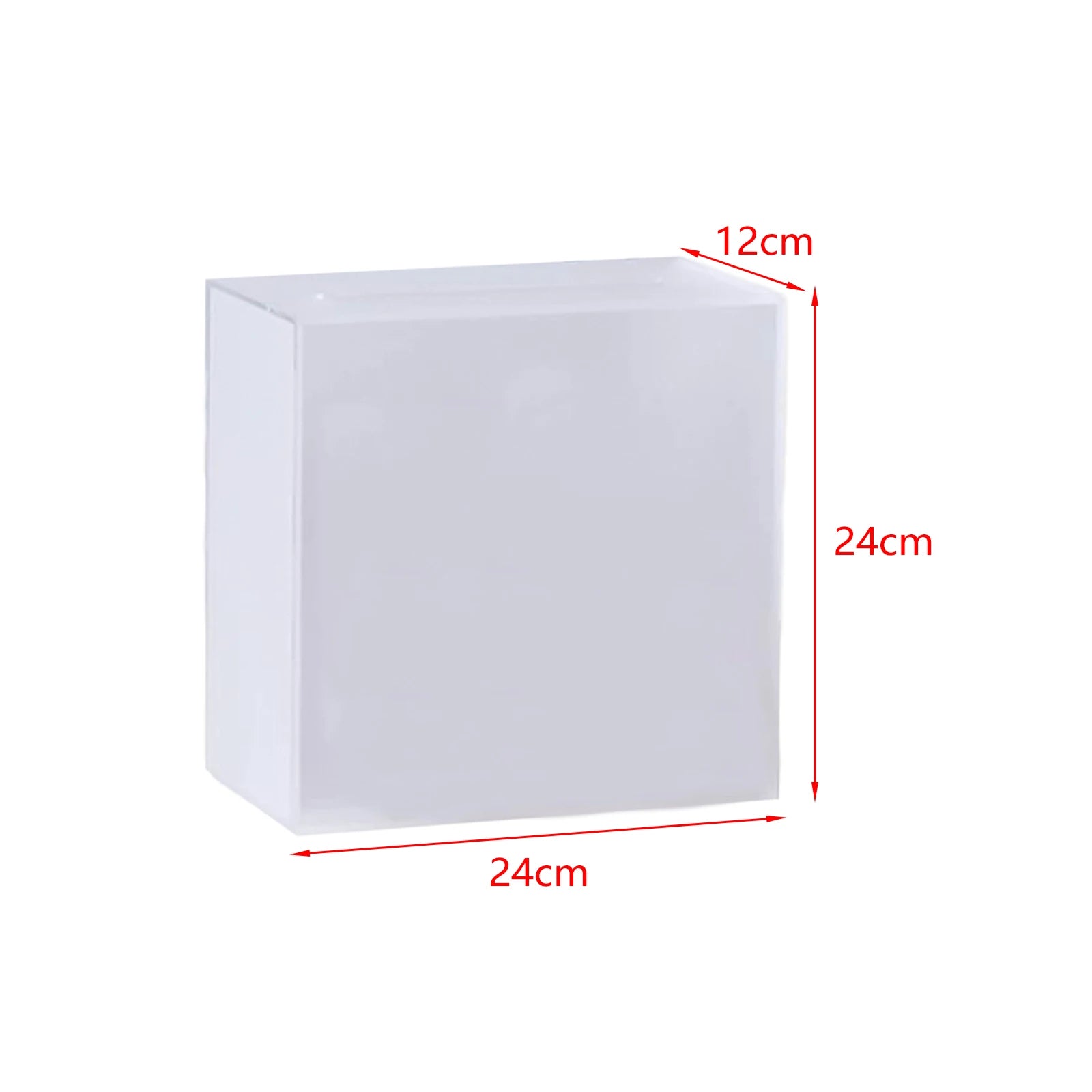 Large Acrylic Card Box DIY Large Envelope Gift Card Box Acrylic Wedding Money Box for Anniversary Shower Birthday Decorations