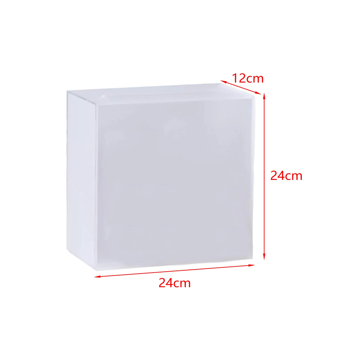 Large Acrylic Card Box DIY Large Envelope Gift Card Box Acrylic Wedding Money Box for Anniversary Shower Birthday Decorations