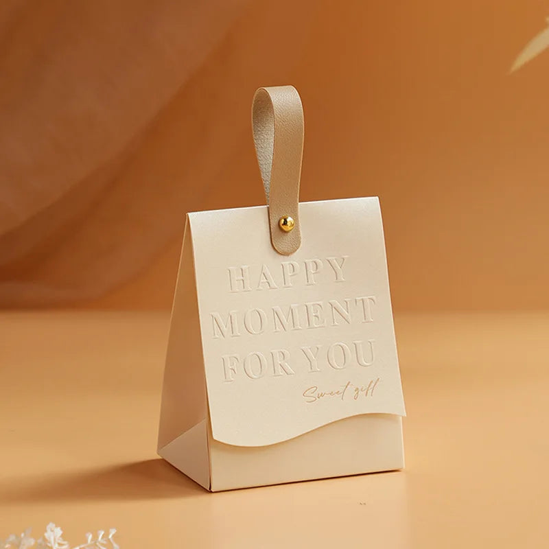 1Pcs Creative Wedding Accompaniment Wedding Candy Handheld Gift Boxes for Party Wedding