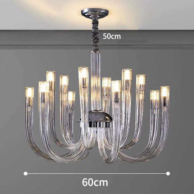 home decorationPendant lights, luxury crystal living room chandelier, dining room Pendant lamp, ceiling light, indoor lighting