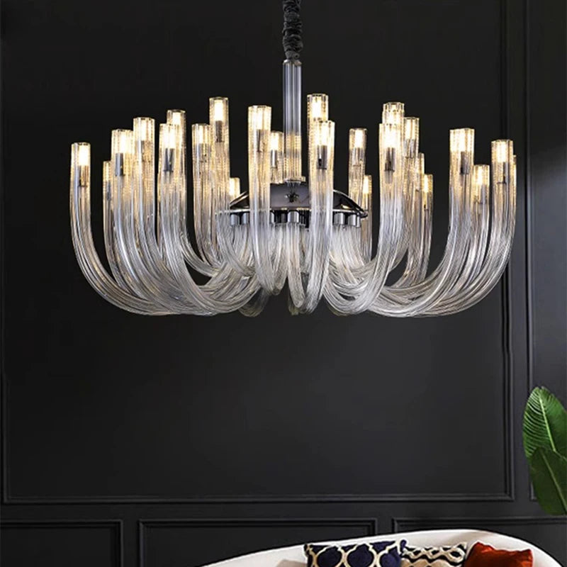 home decorationPendant lights, luxury crystal living room chandelier, dining room Pendant lamp, ceiling light, indoor lighting