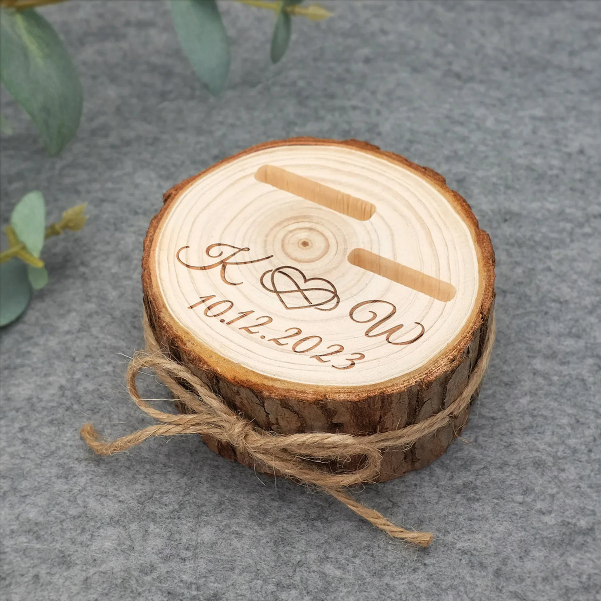 Custom Wedding Ring Box Personalized Wooden Wedding Rings Box Rustic Wedding Box Engagement Ring Holder Proposal Ring Pillow