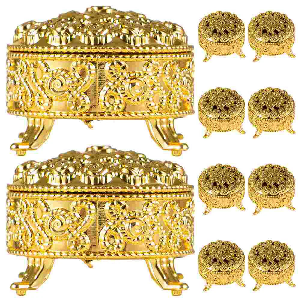 Homsfou Candy Boxes Wedding Favor Boxes Clear Jars Candy Storage Boxes Hollow Out Gift Boxes Wedding Birthday Party Decorating