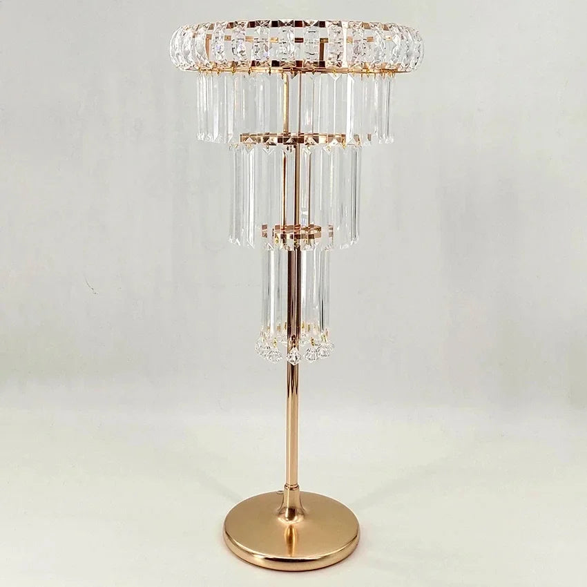 2/6/8/10pcs illuminated acrylic vase wedding decoration table center piece Canderabra birthday party vase holder home decoration
