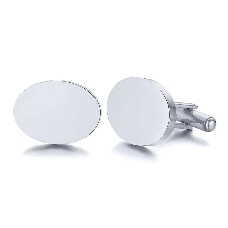 Personalized Cufflinks for Men, Custom Engraved Cufflinks for Groom, Wedding Cufflinks Bride Best Men