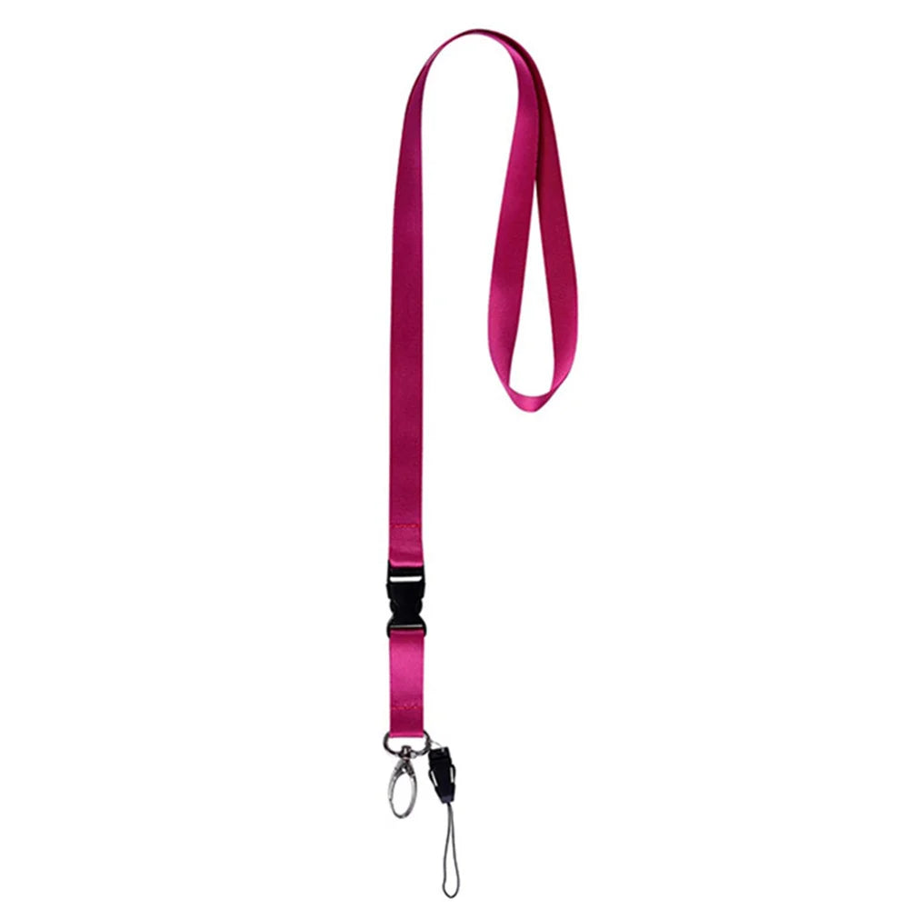 Badges Holder Retractable Lanyard  Id Lanyard Name Tag Card Badge Holder Reels Chain Clips Hanging Rope Keychain Necklace Strap