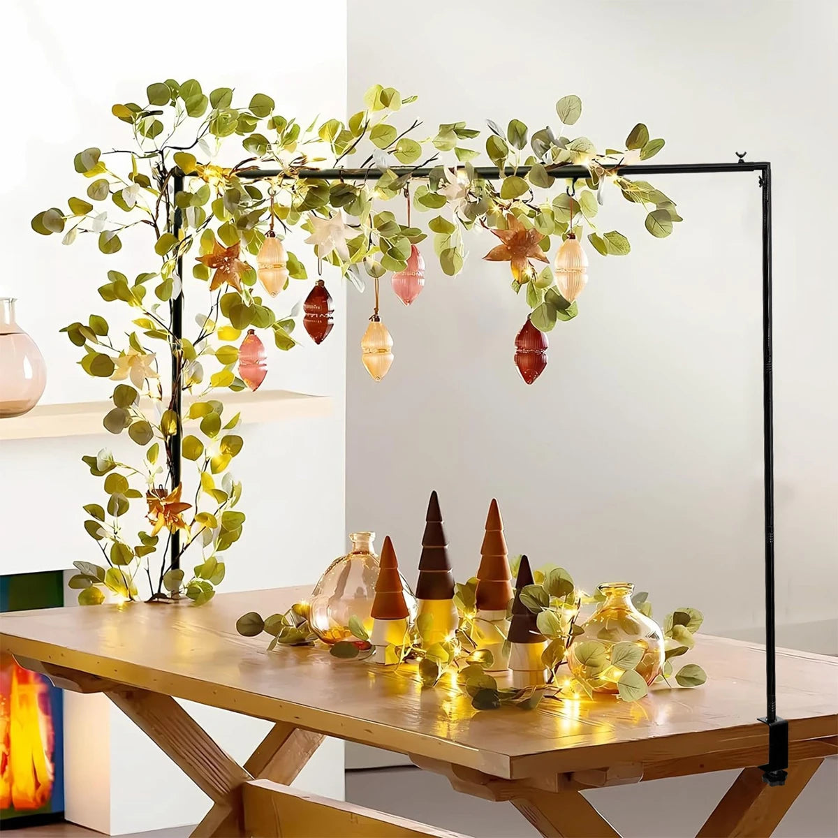 Adjustable Table Rod Holder Wedding Party Decor Matal Clamps Tabletop Arches Happy Wedding Table Supplies Birthday Party Decors
