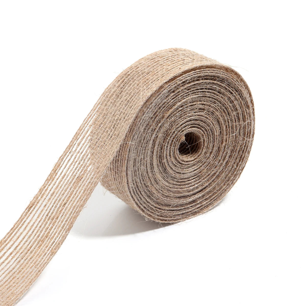5/10Meters Linen Burlap Fabric Ribbon Macrame Craft Linen Webbing for Wedding Decoration Gifts Box Bouquet Bow Packaging Stuff