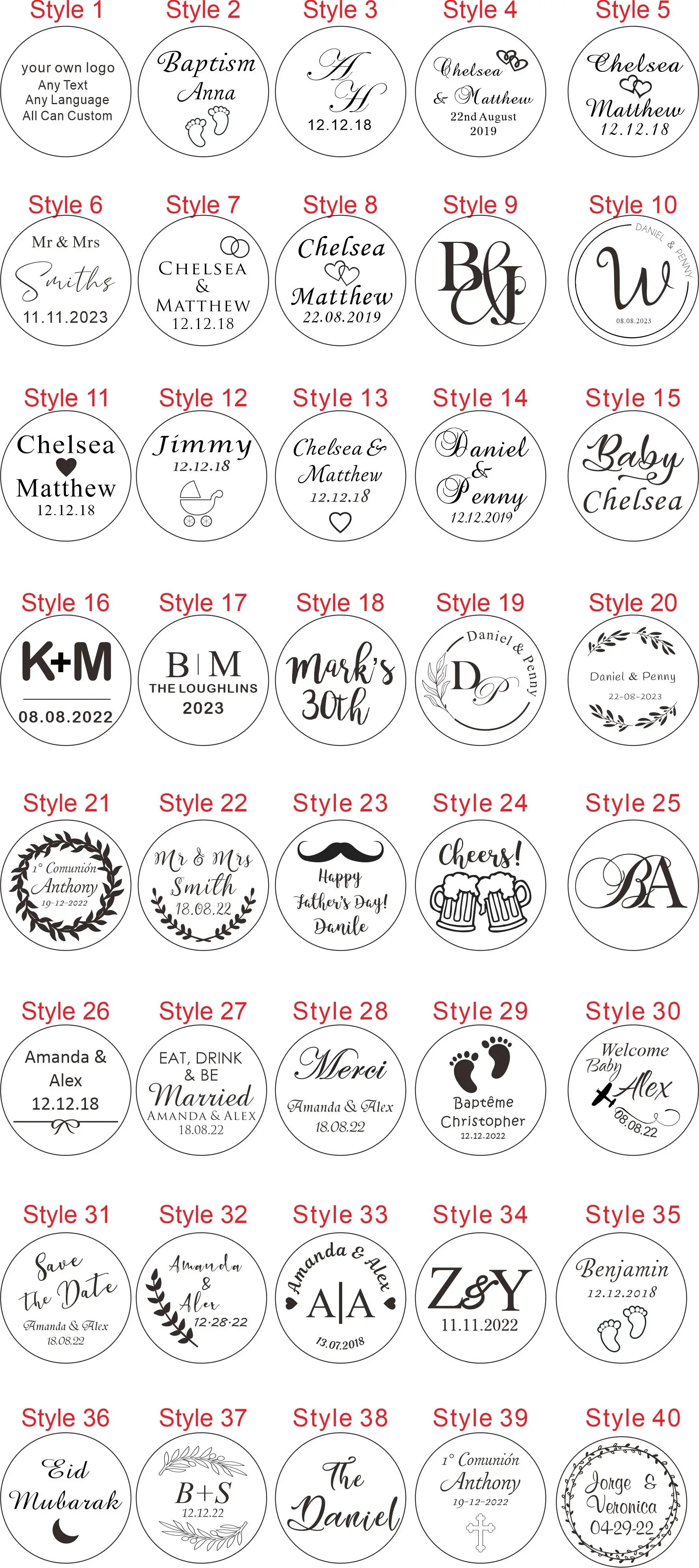 10/20/50/100Pcs Personalized Customized Wooden Slice Keychains Keyrings Wood Wedding Faver Decor Party Baby Shower Party Gift