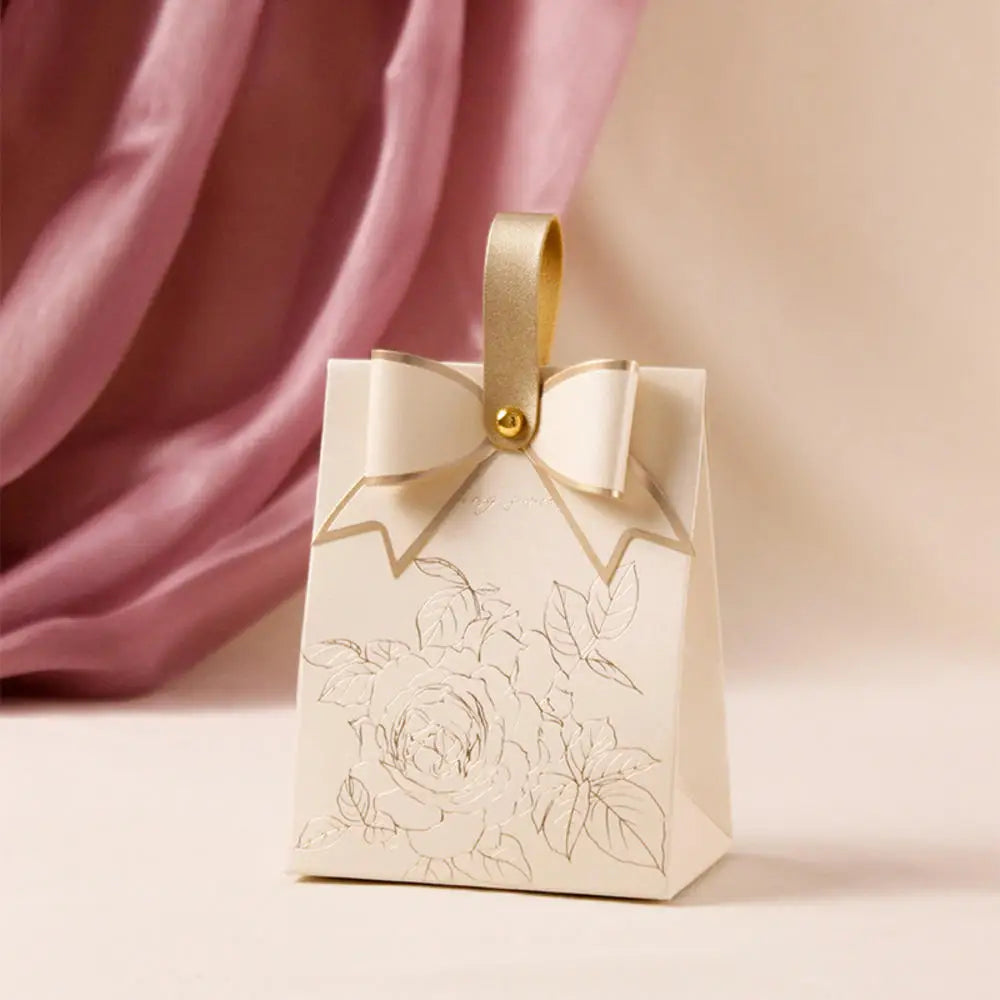 1Pcs Creative Wedding Accompaniment Wedding Candy Handheld Gift Boxes for Party Wedding