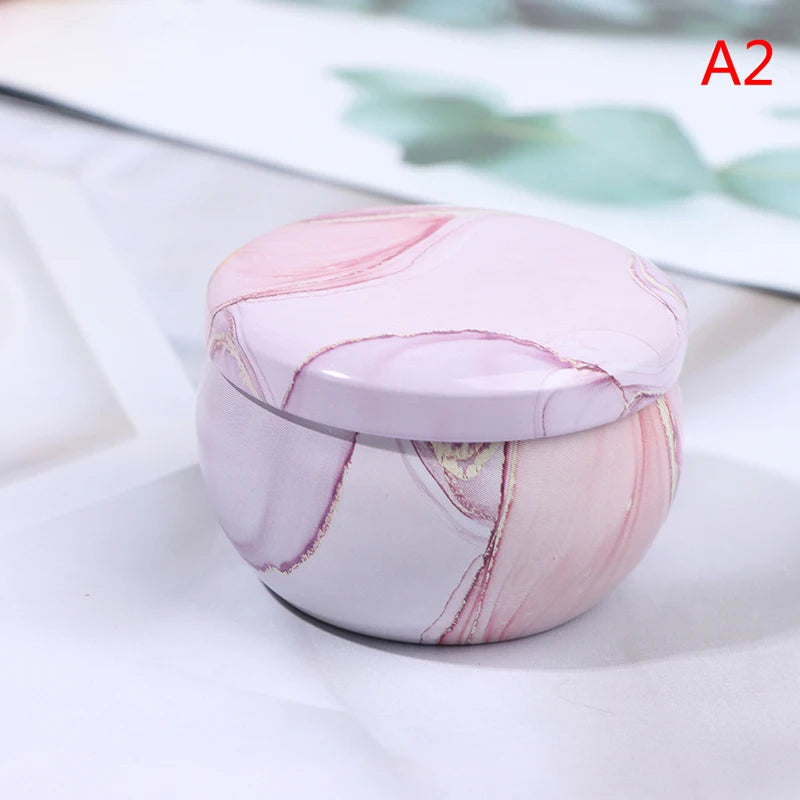 Drum-shaped Jewelry Candy Cookie Box Festive Party Supplies Rose Tea Pot Tin Box Small Fresh Home Garden Personality Jewelry Box
